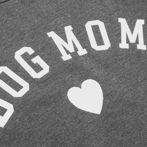 Dog Mom Light Grey Sweatshirt - Picture 4 of 8